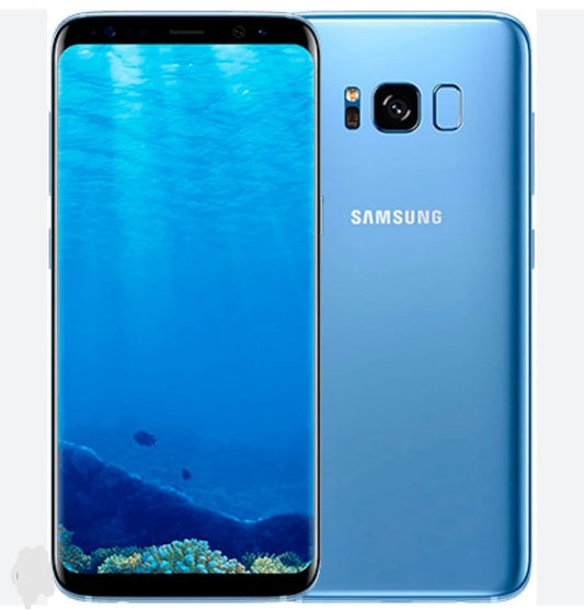 Samsung Galaxy S8 Plus 4G LTE Global Version Smartphone Facial Recognition & Fingerprint Unlock Function Dust Water & Scratch Resistant HD Screen Super/Fast Charging (Model: G955F) Full Set (Blue) Smartphone smp
