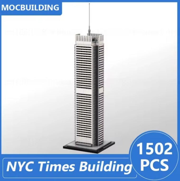 Collection Toy: Desk Decor-New York Times Building Tower Building Blocks Set Toys tys bbs