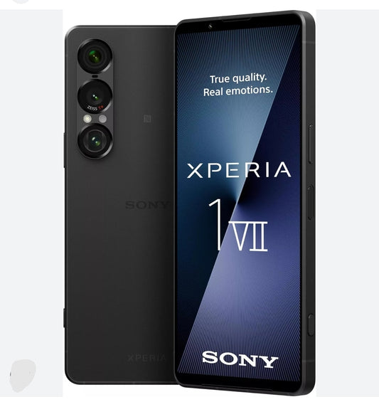 Sony 1 VII 5G Smartphone Water Resistant Dustproof HD Screen Super/Fast Charging RAM 12GB+128GB ROM Global Version (Black) Smartphone smp