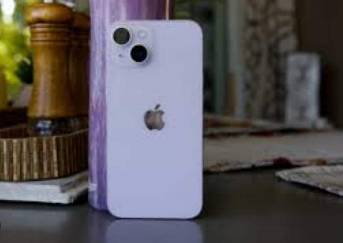 Apple iPhone 14 Plus 5G Smartphone Facial Recognition Function Dust Water & Scratch Resistant HD Screen Super/Fast Charging (128GB ROM Simple Set) (Purple) Smartphone smp