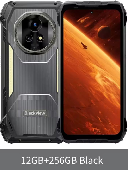 Blackview XPLORE 2 5G Rugged Smartphone 6.73inch HD Screen RAM 12GB+256GB ROM Global Version Android (Black) Smartphone + FREE TWS Airbuds200. smp