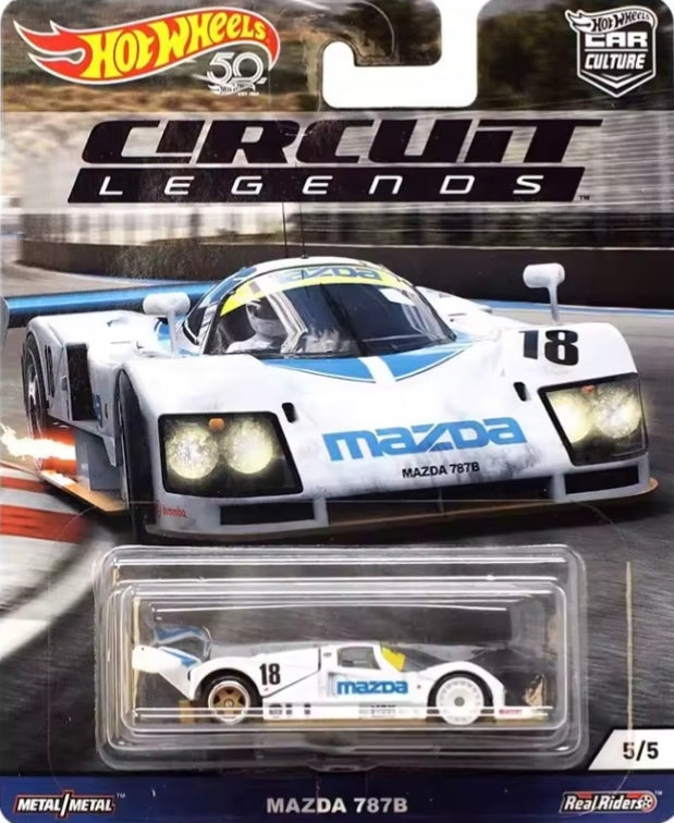 Hot Wheels Premium JDM Mazda Series "Mazda 787B" Toy Car tys crs