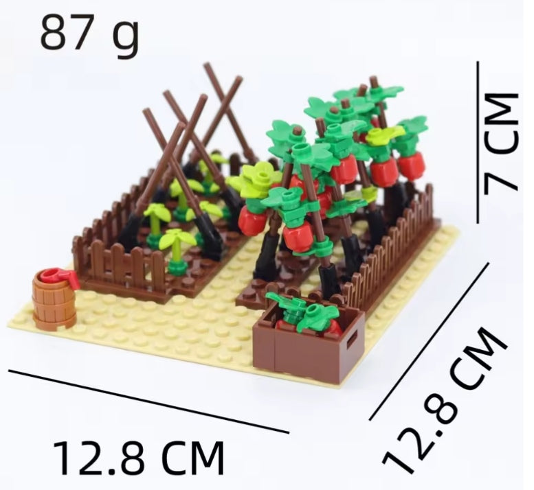 Tomato Garden Building Blocks Set Toys tys bbs
