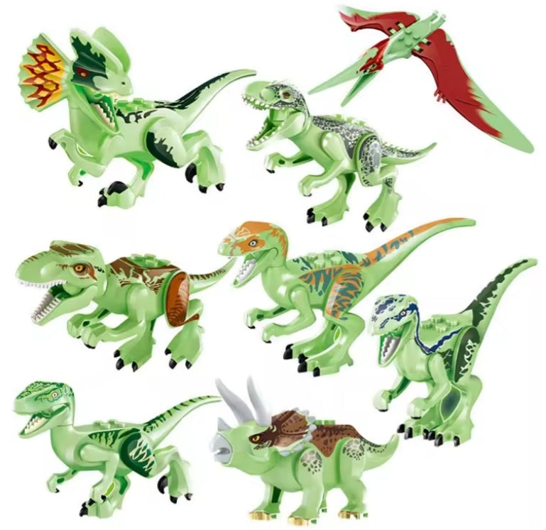 Jurassic Cool Dinosaurs Building Blocks Set Toys tys bbs