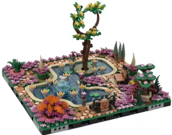 Botanical Garden Building Blocks Set Toys tys bbs