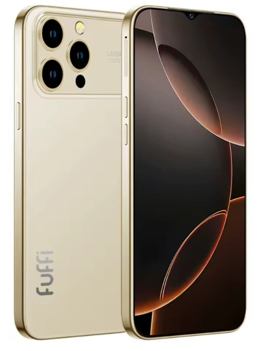 Global Vision 17 Pro Max 4G Android Smartphone 6.3inch HD Screen RAM 4GB+128GB ROM (Gold) Smartphone smp