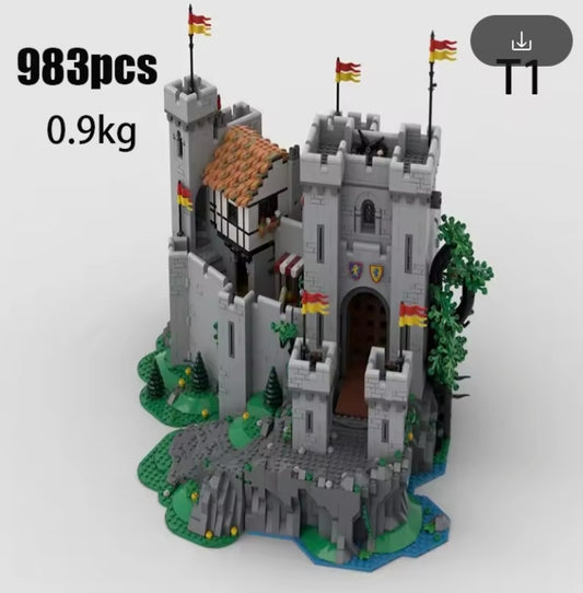 Medieval Castle Building Blocks Set Toys tys bbs