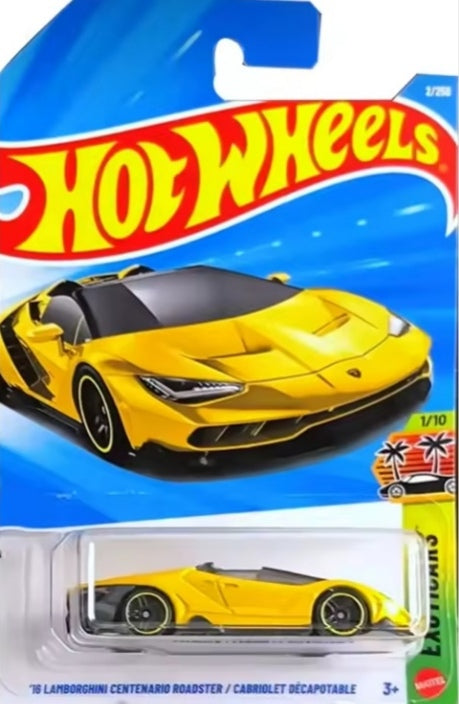 Hot Wheels 2026 Mainline Series '16 Lamborghini Centenario Roadster" Toy Car tys crs
