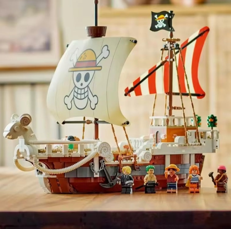 Going Merry Pirate Ship Building Blocks Set Toys tys bbs