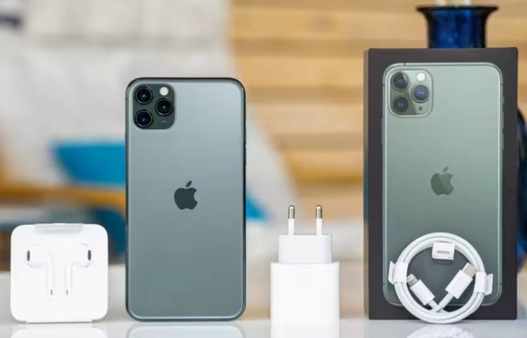 Apple iPhone 11 Pro Max Smartphone Facial Recognition Function ROM 64GB (Matte Midnight Green) Smartphone smp