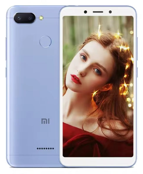 Xiaomi Redmi 6A Global Version Blue Smartphone Facial Recognition & Fingerprint Unlock Function Dust Water & Scratch Resistant HD Screen Super/Fast Charging (RAM 3GB+32GB ROM) Smartphone + FREE Gifts. smp