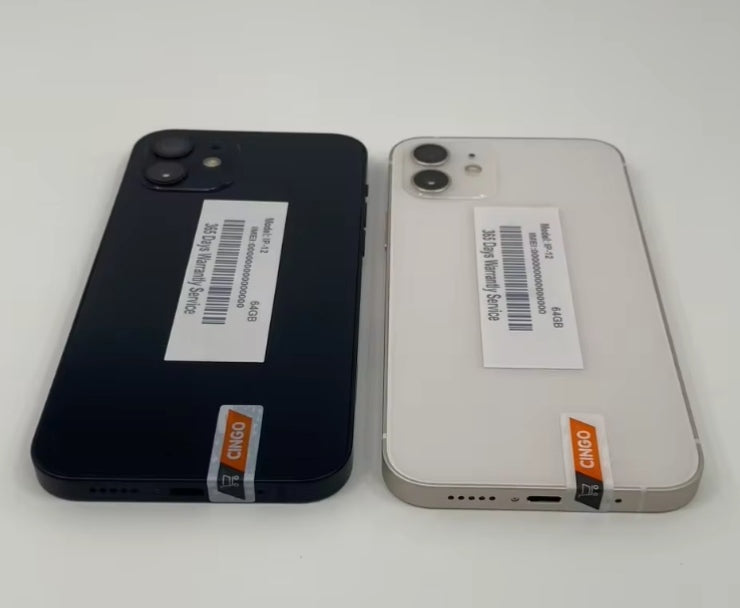 iPhone 12 4G Smartphone Facial Recognition Function 6.1inch Screen RAM 128GB (Blue) Smartphone + FREE Phone Case. smp