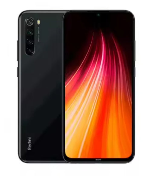 Xiaomi Redmi Note 8/Note 8 Pro Global Version Dark Black Smartphone Facial Recognition & Fingerprint Unlock Function Dust Water & Scratch Resistant HD Screen Super/Fast Charging (RAM 6GB+128GB ROM) Smartphone + FREE Gift. smp