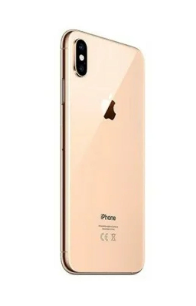 Apple iPhone XS Max Smartphone Facial Recognition Function Dust Water & Scratch Resistant HD Screen Super/Fast Charging (256GB ROM) (Gold) Smartphone + FREE Earphones. smp