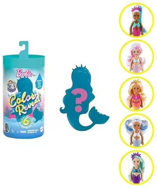 Fashionable Barbie Doll Color Reveal tys dll