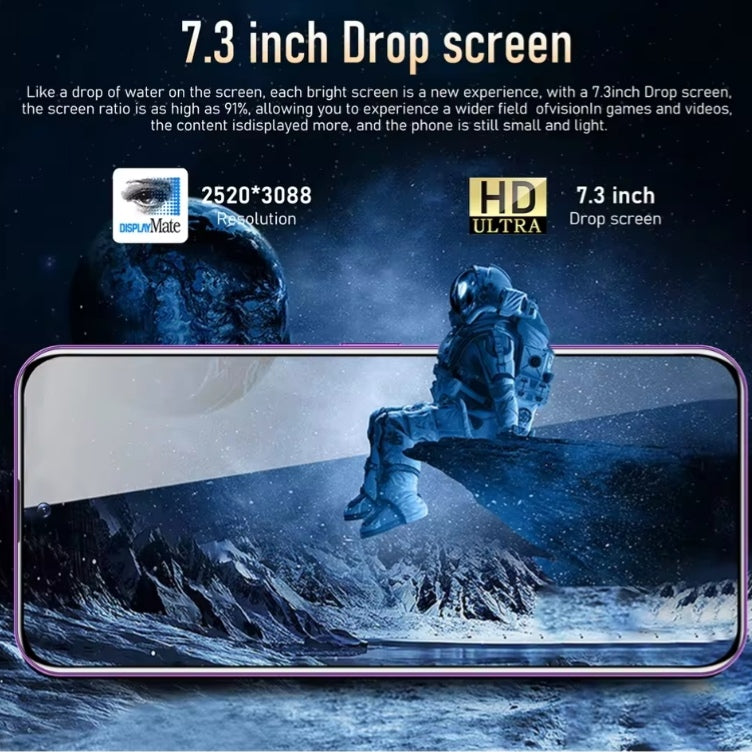 2025 High Quality LCD Screen S25 Ultra 7.3 Inch (Gold) Smartphone smp