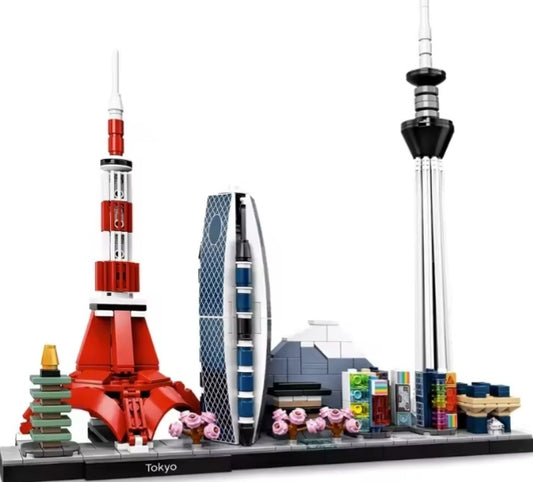Tokyo City View Building Blocks Set Toys tys bbs