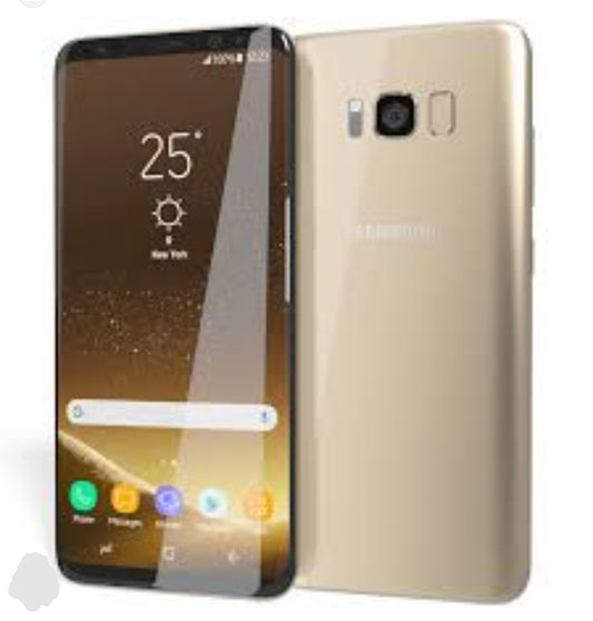 Samsung Galaxy S8 Plus 4G LTE Global Version Smartphone Facial Recognition & Fingerprint Unlock Function Dust Water & Scratch Resistant HD Screen Super/Fast Charging (Model: G955F) Full Set (Gold) Smartphone smp