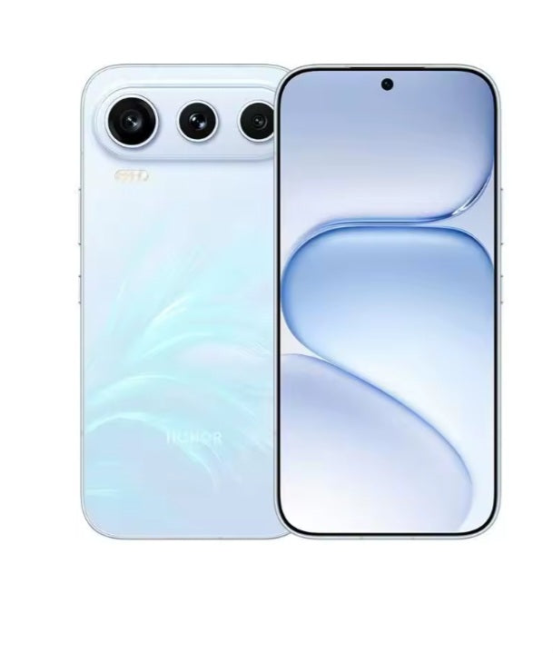 Honor 600 Pro China Version Blue Smartphone Dust Water & Scratch Resistant HD Screen Super/Fast Charging Smartphone (RAM 12GB+256GB ROM). smp