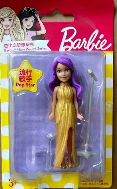 Barbie Mini Doll Dream Birthday Series "" Pop Star" Barbie dll tys