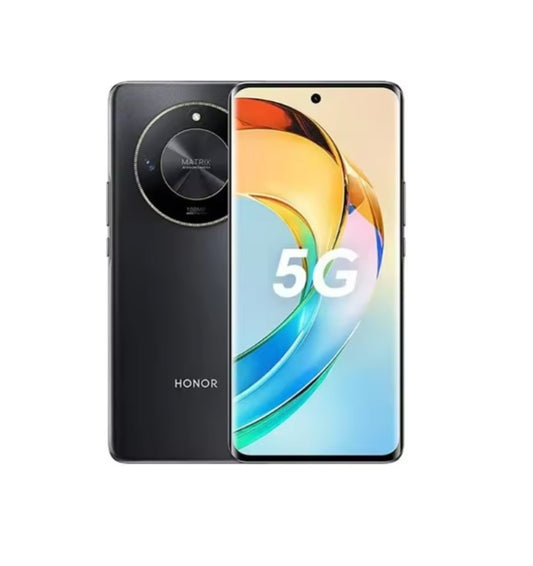Honor X50 5G Chinese Version Black Smartphone Facial Recognition & Fingerprint Unlock Function Dust Water & Scratch Resistant HD Screen Super/Fast Charging (RAM 12GB+256GB ROM) Smartphone. smp