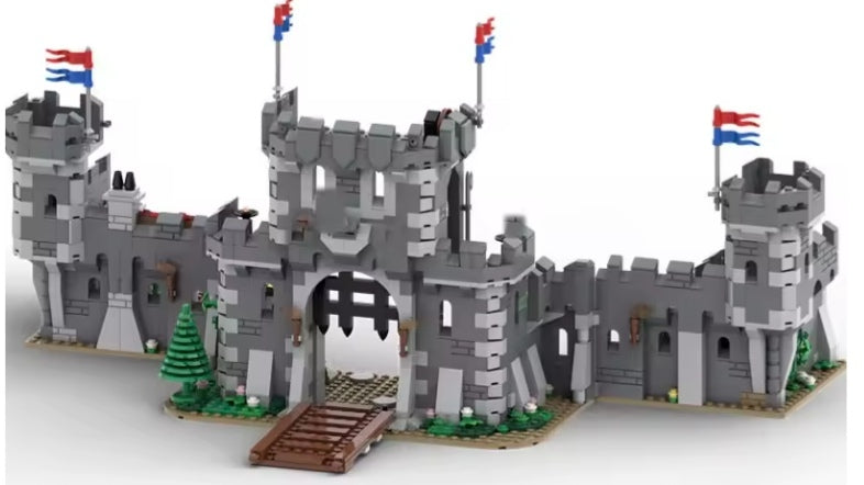 Medieval Castle Building Blocks Set Toys tys bbs