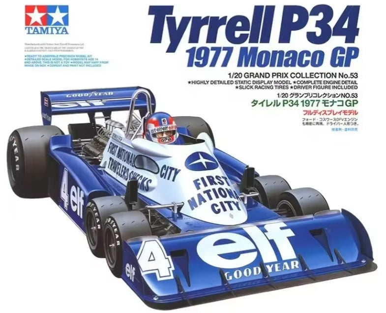 Tyrell Racing Car Building Blocks Set Toys tys bbs crs