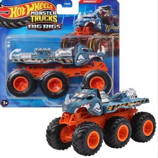 2025 Hot Wheels Monster Trucks Big Rigs "F-Rhinomite" Toy Car tys crs