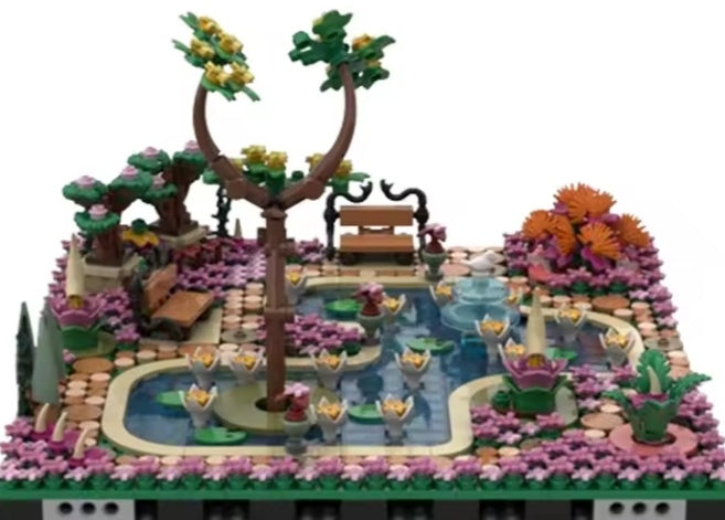 Botanical Garden Building Blocks Set Toys tys bbs