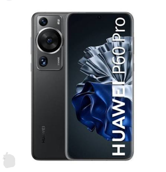 Huawei P60 Pro Global Version Smartphone Facial Recognition & Fingerprint Unlock Function Dust Water & Scratch Resistant HD Screen Super/Fast Charging (RAM 12GB+512GB ROM) (Black) Smartphone smp