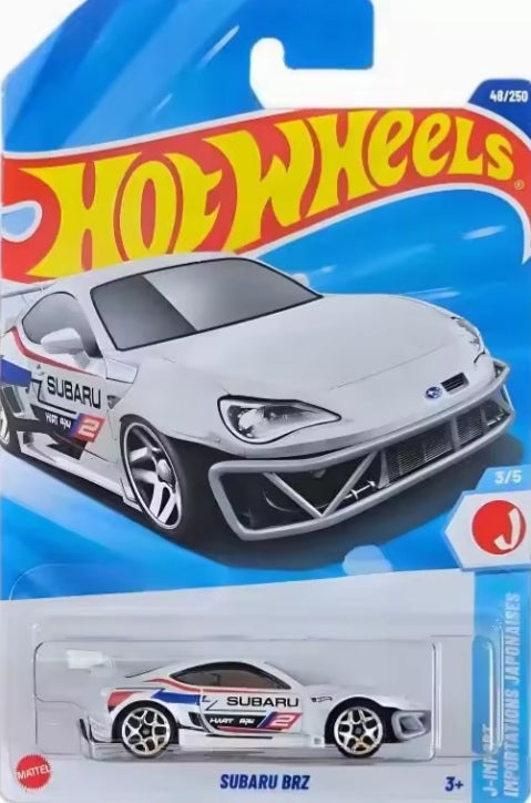 2025 Hot Wheels L J Batch "Subaru BRZ" Toy Car tys crs