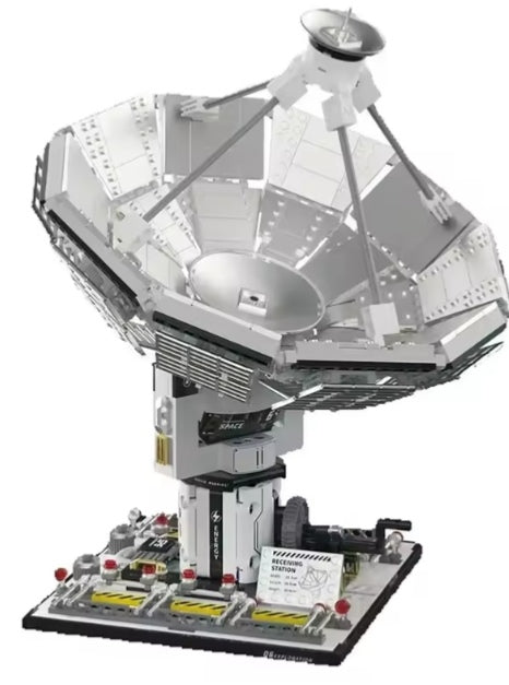 Home Decor Space Signal Receiving Base Building Blocks Set Toys (with box) tys bbs