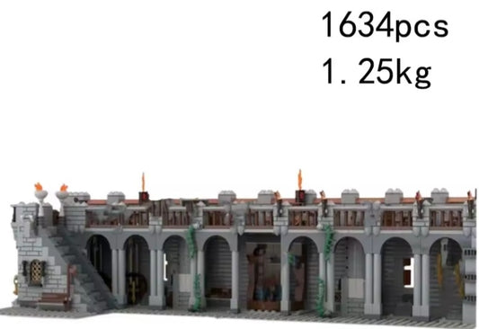 Ornamental Castle Building Blocks Set Toys tys bbs