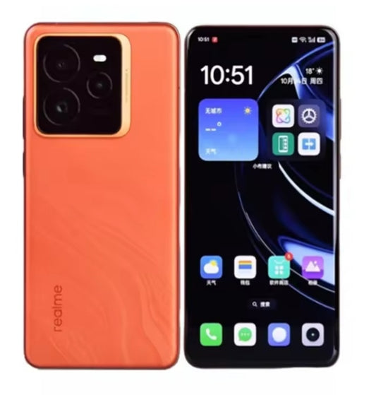 Realme GT 7 Pro Supervooc Snapdragon 8 Smartphone 6.8inch HD Screen RAM 12GB+256GB ROM (Orange) Smartphone smp