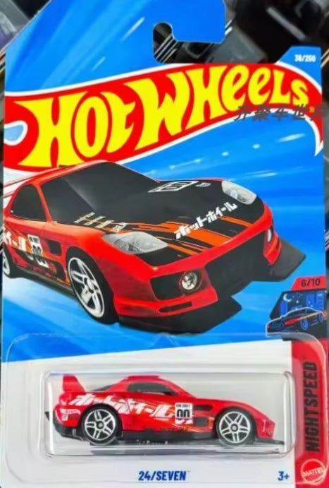 Mattel 2026 Hot Wheels B Case Mainline Series "24/Seven" Toy Car tys crs