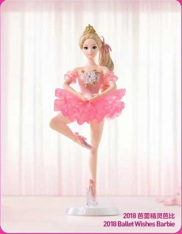Original Popmart Barbie Fashion Series "2018 Ballet Wishes Barbie" Doll dll tys