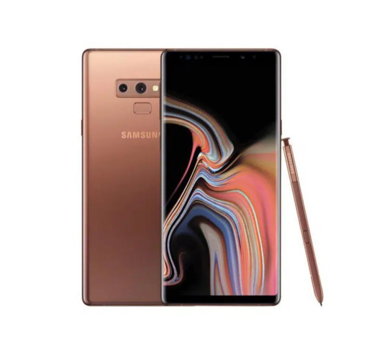 Samsung Galaxy Note 9 US Version Copper Smartphone Dust Water & Scratch Resistant HD Screen Super/Fast Charging Smartphone (128GB). smp