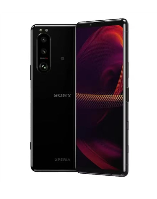 Sony Xperia 5 iii Global Version (XQ-BQ52) Smartphone Fingerprint Unlock Function Dust Water & Scratch Resistant HD Screen Super/Fast Charging Black Smartphone smp