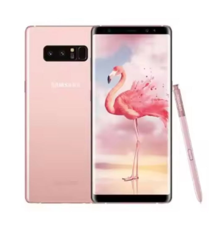 Samsung Galaxy Note 8 Global Version Rose Smartphone Dust Water & Scratch Resistant HD Screen Super/Fast Charging Smartphone (N950F). smp