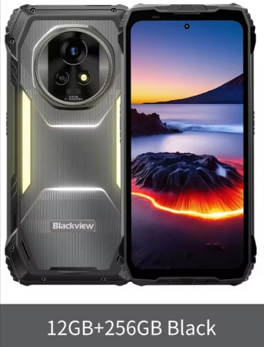 Blackview XPLORE 2 Rugged 5G Smartphone:6.73inch HD Screen RAM 12GB+256GB ROM Global Version Android (Black) Smartphone smp