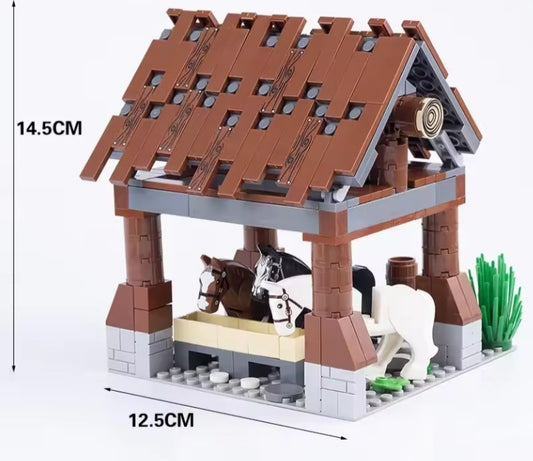 Children's Trough Shelter Building Blocks Set Toys tys bbs