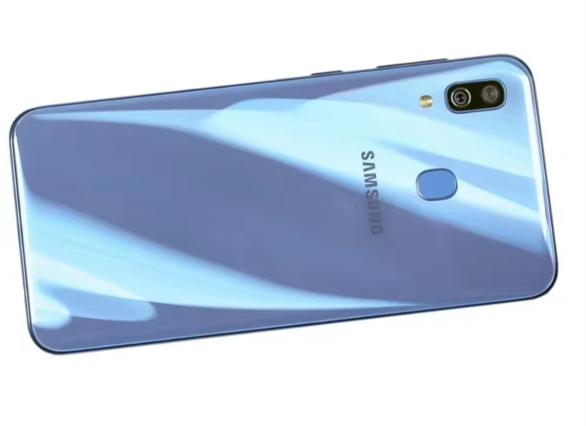 Samsung Galaxy A30 4G Global Version Blue Smartphone Dust Water & Scratch Resistant HD Screen Super/Fast Charging Smartphone. smp