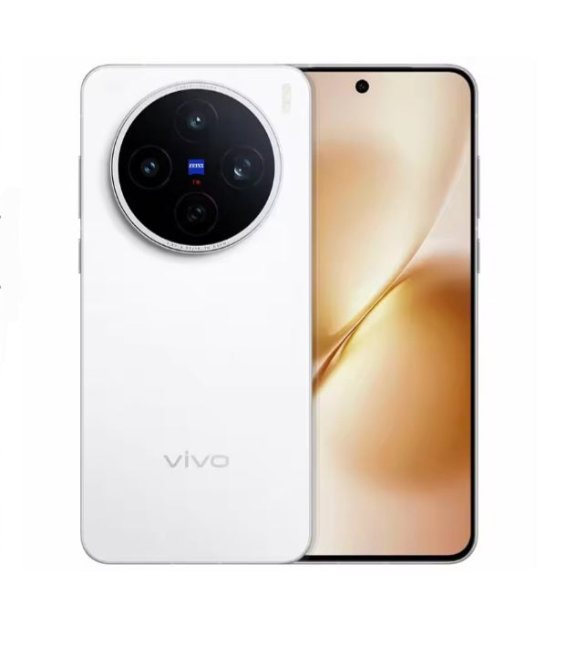 New Vivo X200s Chinese Version White Smartphone Dust Water & Scratch Resistant HD Screen Super/Fast Charging Smartphone (RAM 12GB+256GB ROM). smp