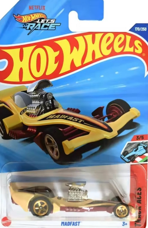 2025 Hot Wheels L J Batch 'Madfast" Toy Car tys crs