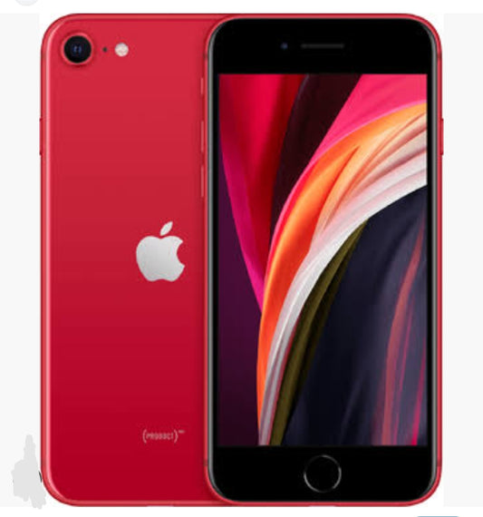 Apple iPhone SE 2 4G Smartphone Fingerprint Unlock Function Dust Water & Scratch Resistant HD Screen Super/Fast Charging (64GB ROM) (Red) Smartphone smp