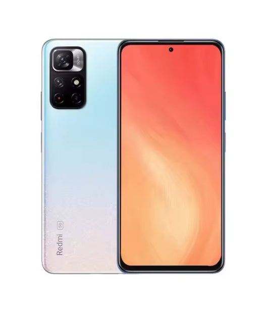 Xiaomi Redmi Note 11 5G Global Version White Smartphone Facial Recognition & Fingerprint Unlock Function Dust Water & Scratch Resistant HD Screen Super/Fast Charging Smartphone (5G 8 256)smp