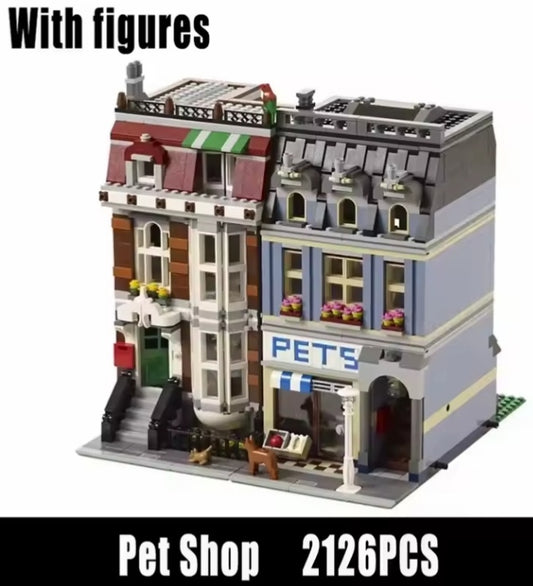Pet Shop Building Blocks Set Toys tys bbs