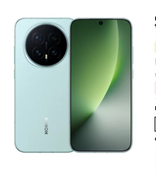 Honor Magic 8 Chinese Version Green Smartphone Facial Recognition & Fingerprint Unlock Function Dust Water & Scratch Resistant HD Screen Super/Fast Charging (RAM 12GB+256GB ROM) smp