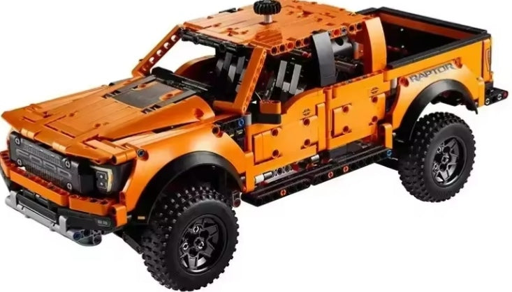 2025 Technic-Style Pickup Truck Building Set tys bbs crs