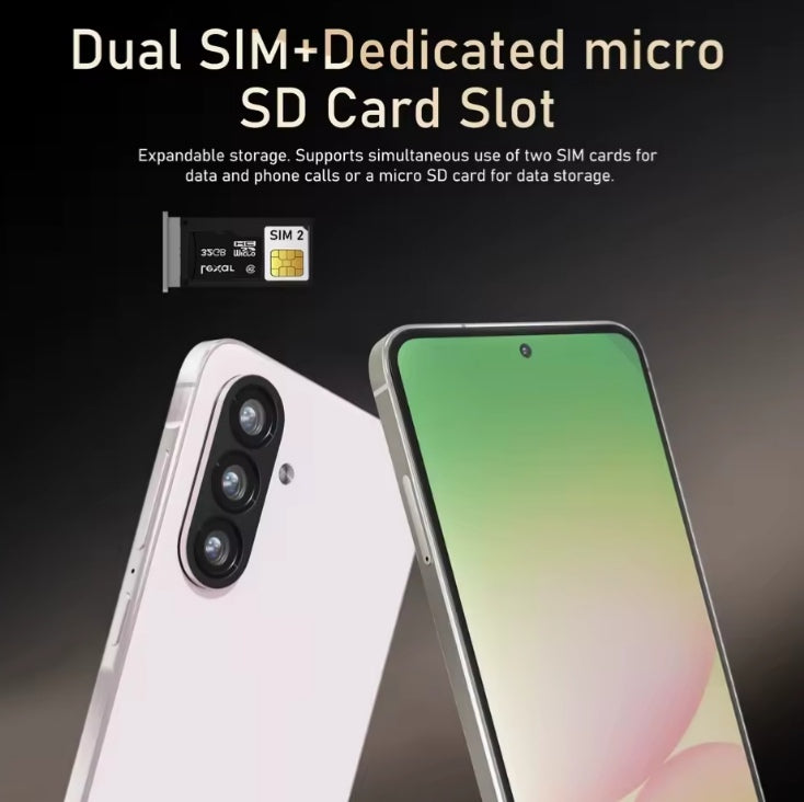 Fuffi A56 4G Android 12 Global Version Facial Recognition Function Smartphone 6.63inch Screen RAM 8GB+256GB ROM (Green) Smartphone smp
